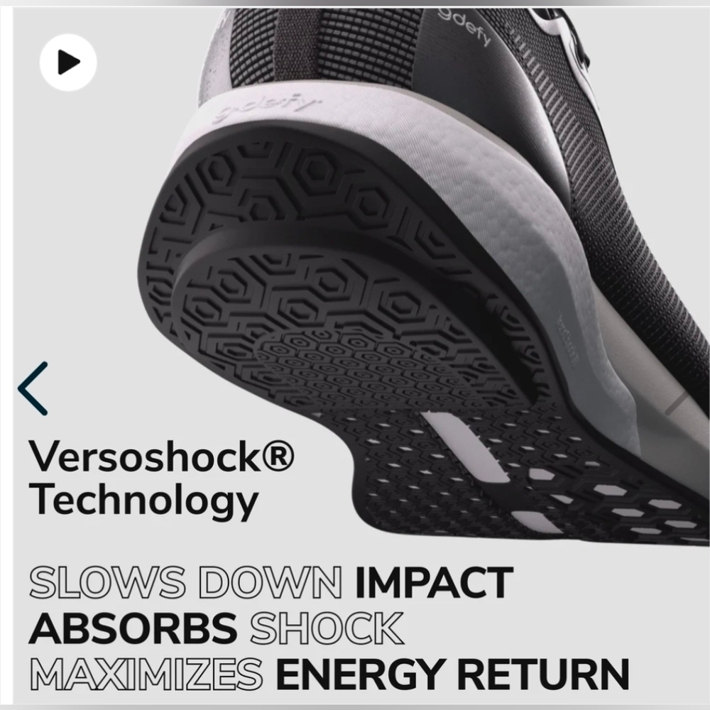 Gdefy- Gravity Defyer Women's gray Mighty Walk 9m - Picture 7 of 9